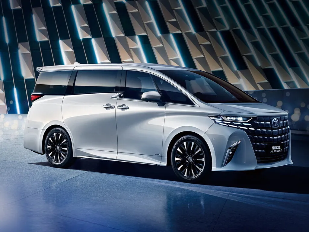 Toyota Alphard 2023, минивэн, 4 поколение, H40 (06.2023 - н.в.)