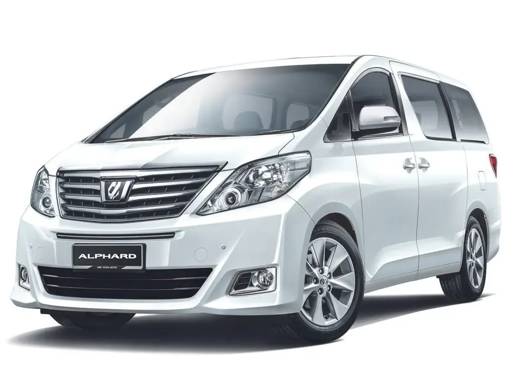 Toyota Alphard рестайлинг 2011, минивэн, 2 поколение, H20 (09.2011 - 01.2015)