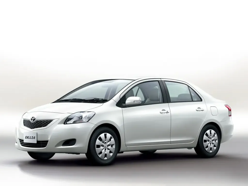 Toyota Belta рестайлинг 2008, седан, 1 поколение, XP90 (08.2008 - 06.2012)