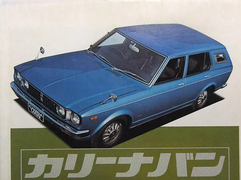 Toyota Carina 3-й рестайлинг 1975, универсал, 1 поколение (12.1975 - 07.1977)