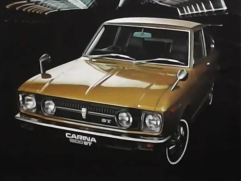 Toyota Carina рестайлинг 1972, купе, 1 поколение (08.1972 - 12.1973)