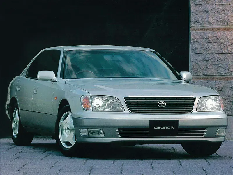 Toyota Celsior рестайлинг 1997, седан, 2 поколение, XF20 (08.1997 - 07.2000)