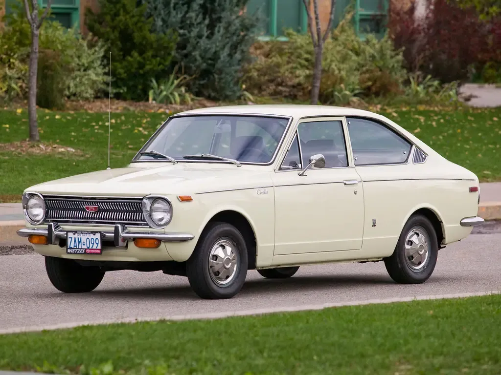 Toyota Corolla 1966, купе, 1 поколение, E10 (11.1966 - 04.1970)