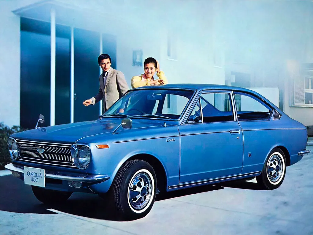 Toyota Corolla 1968, купе, 1 поколение, E10 (03.1968 - 04.1970)