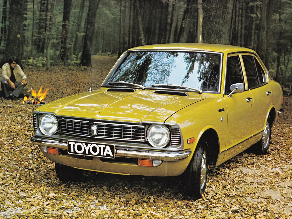 Toyota Corolla 1970, седан, 2 поколение, E20 (05.1970 - 07.1974)