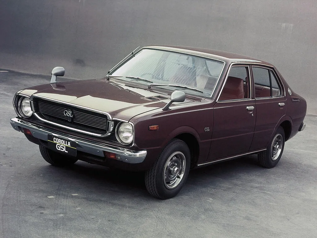 Toyota Corolla 1974, седан, 3 поколение, E30 (04.1974 - 12.1976)