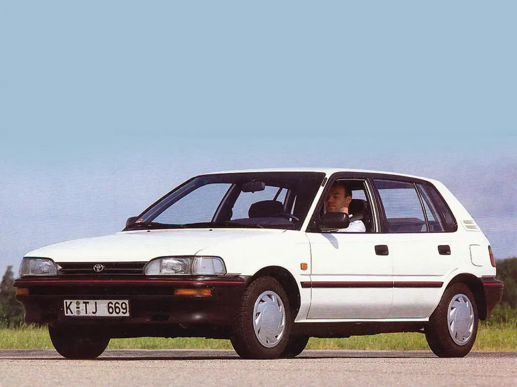 Toyota Corolla 1987, хэтчбек 5 дв., 6 поколение, E90 (05.1987 - 04.1992)