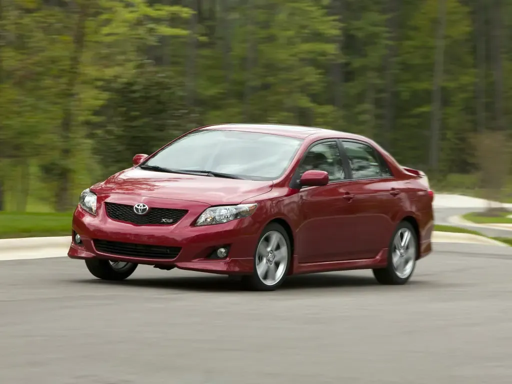 Toyota Corolla 2008, седан, 10 поколение, E140 (01.2008 - 09.2010)