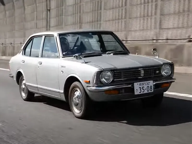 Toyota Corolla 2-й рестайлинг 1972, седан, 2 поколение, E20 (08.1972 - 11.1975)