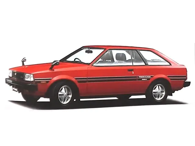 Toyota Corolla рестайлинг 1981, хэтчбек 3 дв., 4 поколение, E70 (08.1981 - 04.1983)