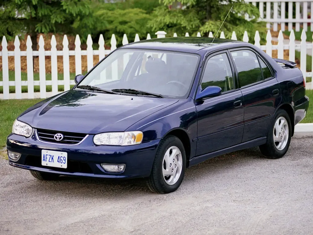 Toyota Corolla рестайлинг 1999, седан, 8 поколение, E110 (01.1999 - 11.2001)