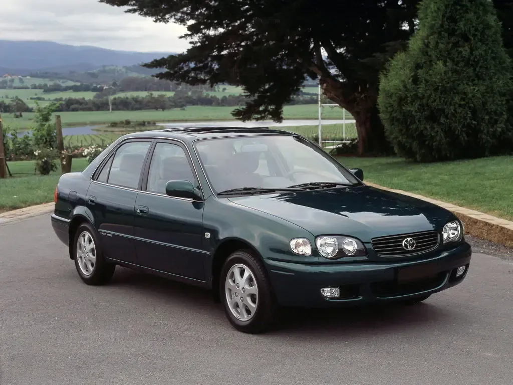 Toyota Corolla рестайлинг 1999, седан, 8 поколение, E110 (01.1999 - 12.2001)