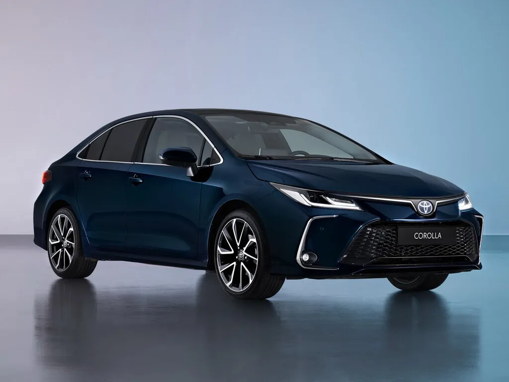 Toyota Corolla рестайлинг 2020, седан, 12 поколение, E210 (07.2020 - н.в.)