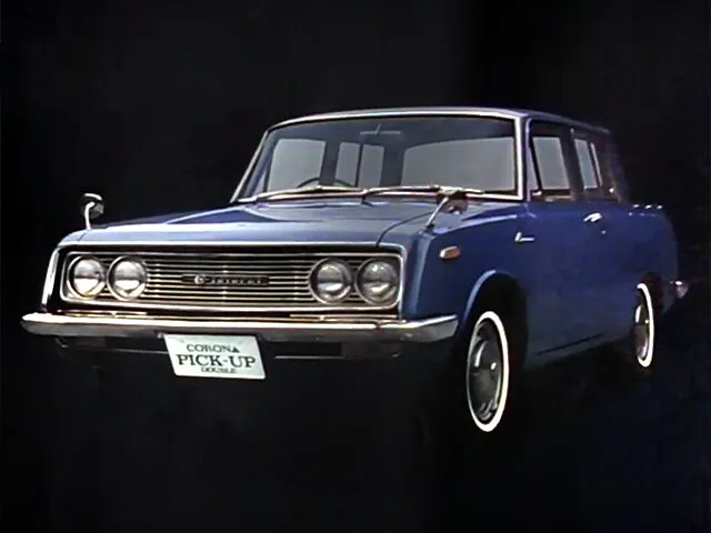 Toyota Corona 2-й рестайлинг 1967, пикап, 3 поколение (06.1967 - 08.1968)