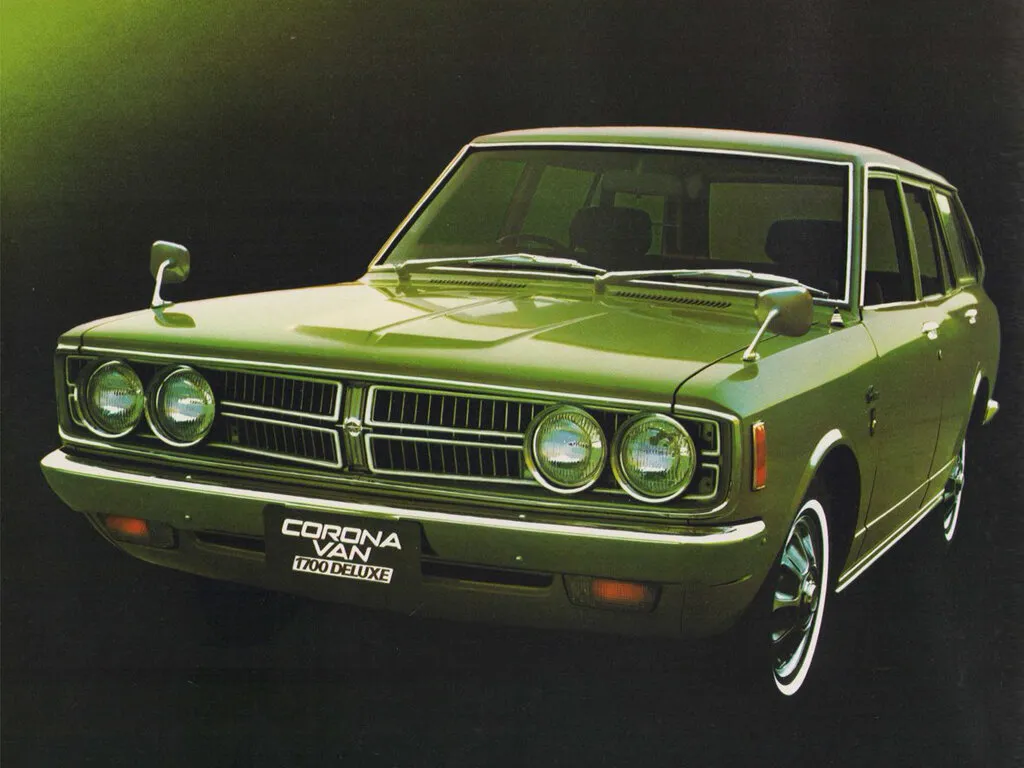 Toyota Corona 2-й рестайлинг 1972, универсал, 4 поколение, T80 (08.1972 - 07.1973)