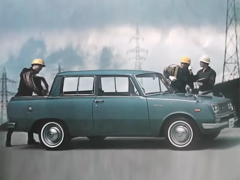 Toyota Corona рестайлинг 1966, пикап, 3 поколение (06.1966 - 05.1967)