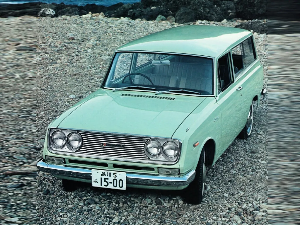 Toyota Corona рестайлинг 1966, универсал, 3 поколение (06.1966 - 05.1967)