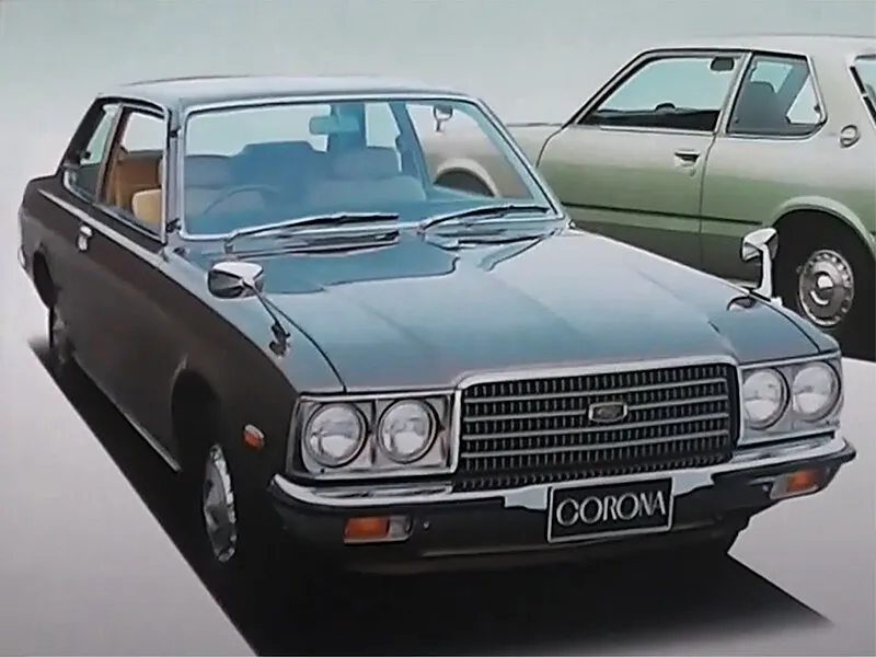 Toyota Corona рестайлинг 1977, купе, 5 поколение, T120 (01.1977 - 08.1978)