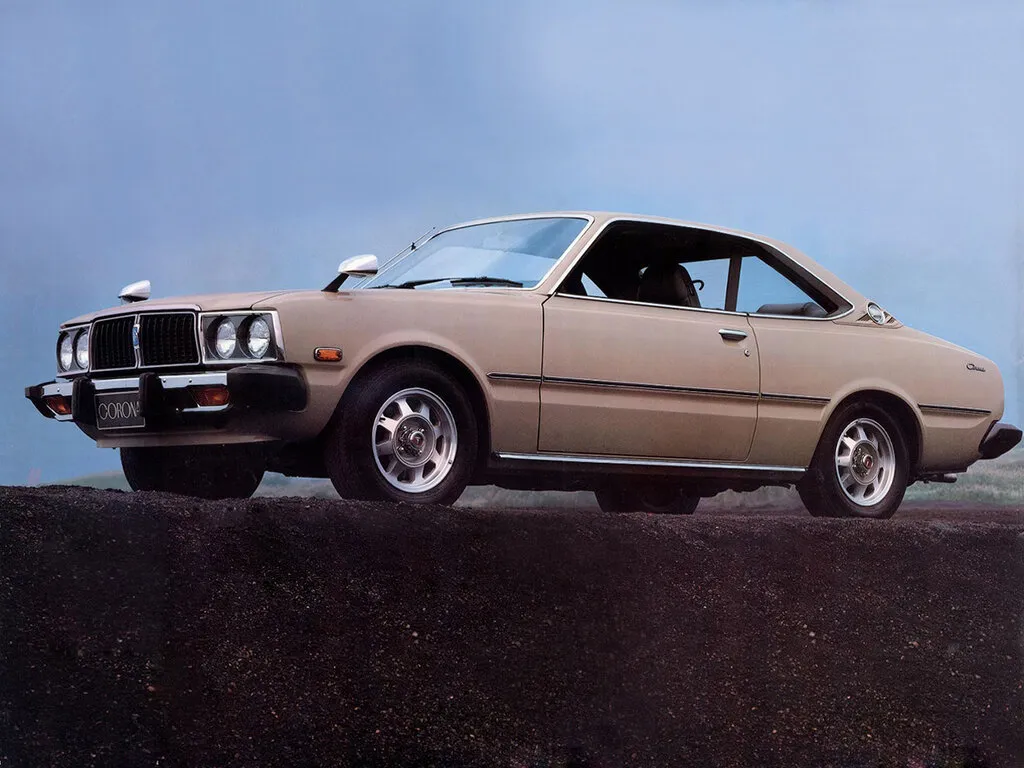 Toyota Corona рестайлинг 1977, купе, 5 поколение, T120 (01.1977 - 08.1978)