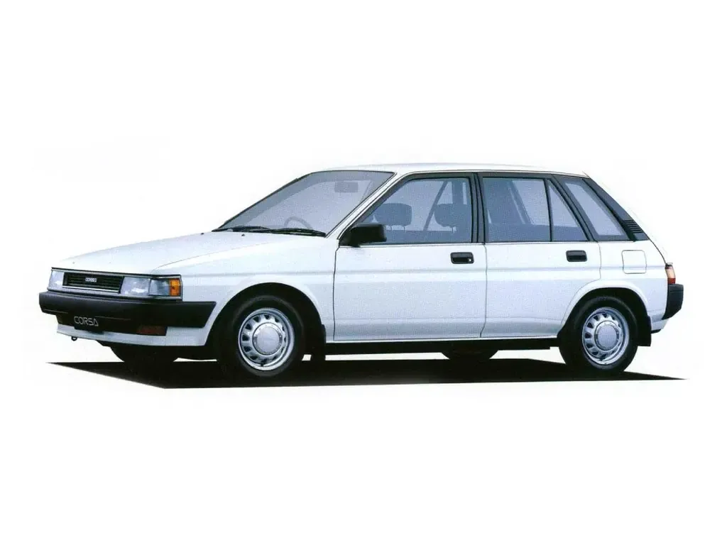 Toyota Corsa 1986, хэтчбек 5 дв., 3 поколение, L30 (05.1986 - 04.1988)