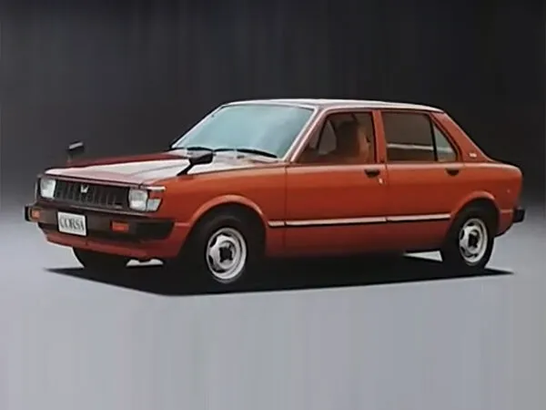 Toyota Corsa рестайлинг 1980, седан, 1 поколение, L10 (08.1980 - 04.1982)