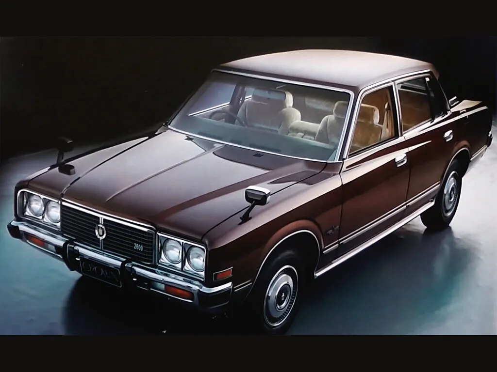 Toyota Crown рестайлинг 1976, седан, 5 поколение, S100 (11.1976 - 01.1978)