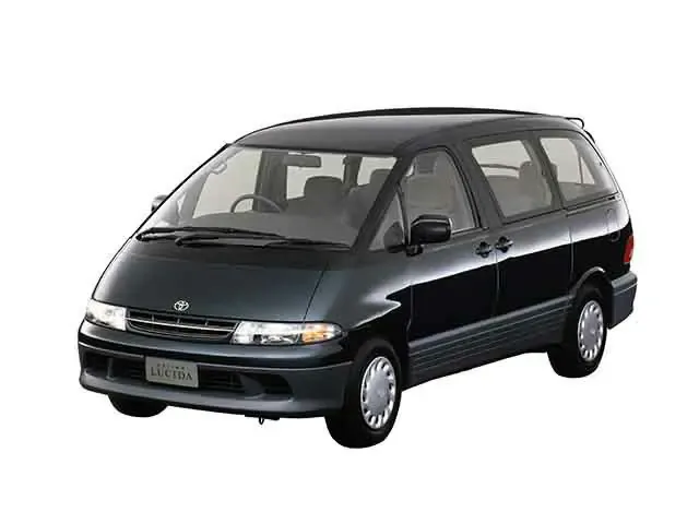 Toyota Estima Lucida рестайлинг 1995, минивэн, 1 поколение, XR10, XR20 (01.1995 - 07.1996)