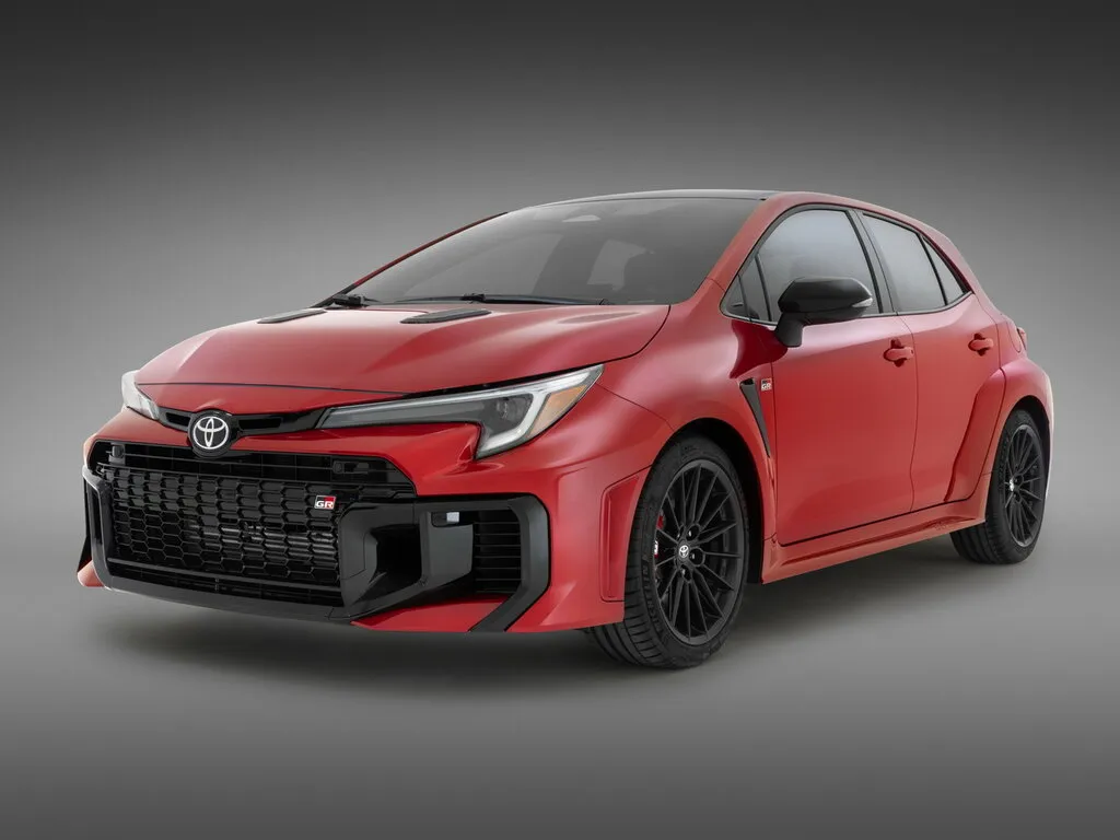 Toyota GR Corolla рестайлинг 2024, хэтчбек 5 дв., 1 поколение (08.2024 - н.в.)