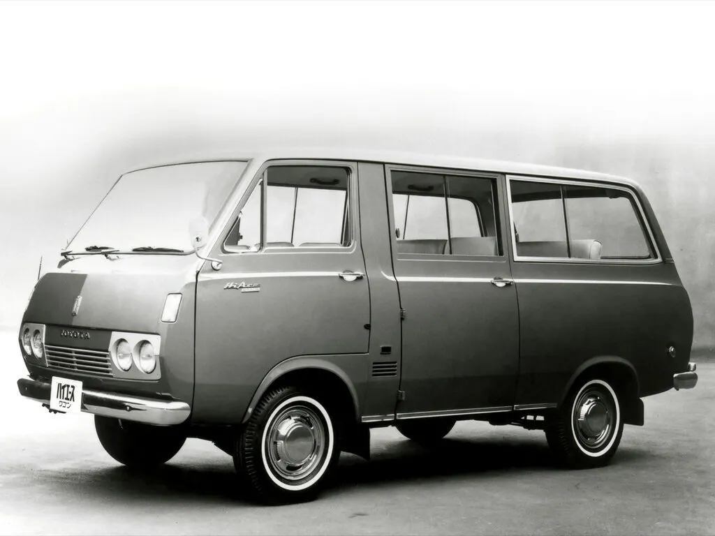 Toyota Hiace 1967, минивэн, 1 поколение, H10 (10.1967 - 01.1977)