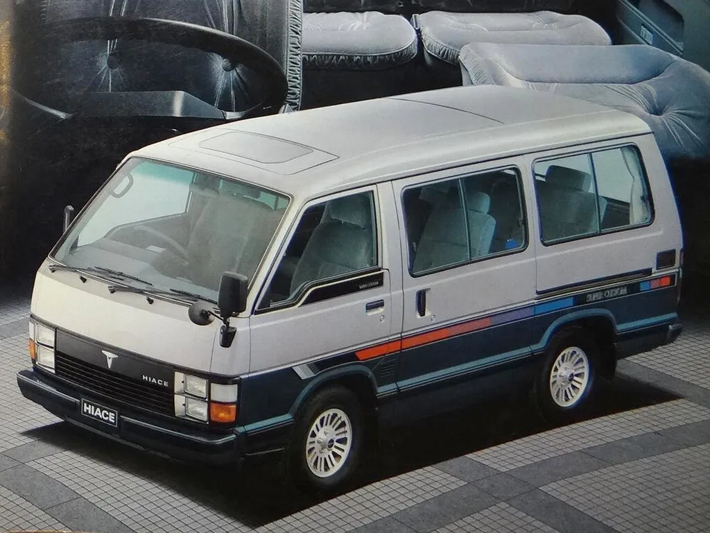 Toyota Hiace 1982, минивэн, 3 поколение, H50 (12.1982 - 07.1985)