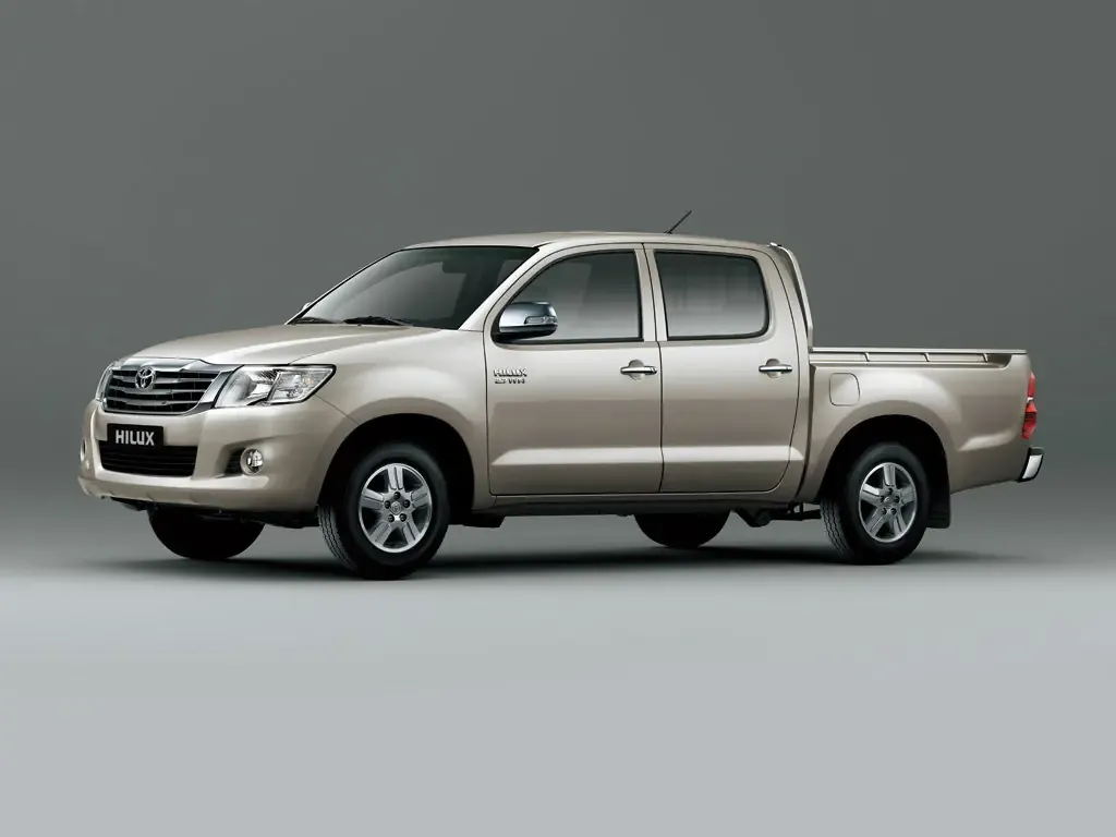 Toyota Hilux 2-й рестайлинг 2011, пикап, 7 поколение, AN20, AN30 (07.2011 - 01.2015)