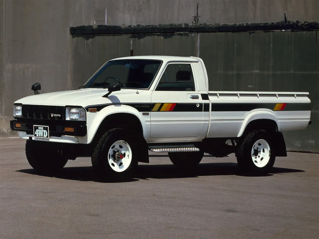 Toyota Hilux рестайлинг 1981, пикап, 3 поколение, N30, N40 (10.1981 - 08.1988)