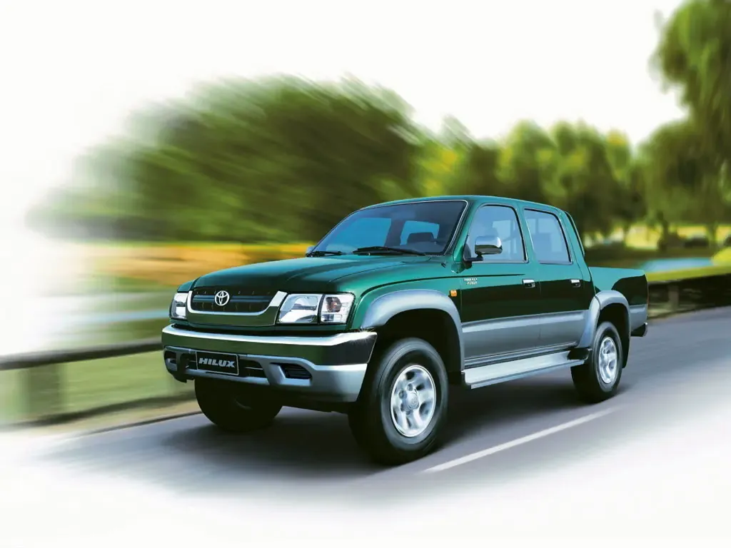 Toyota Hilux рестайлинг 2001, пикап, 6 поколение, N140, N150, N160, N170 (08.2001 - 07.2004)