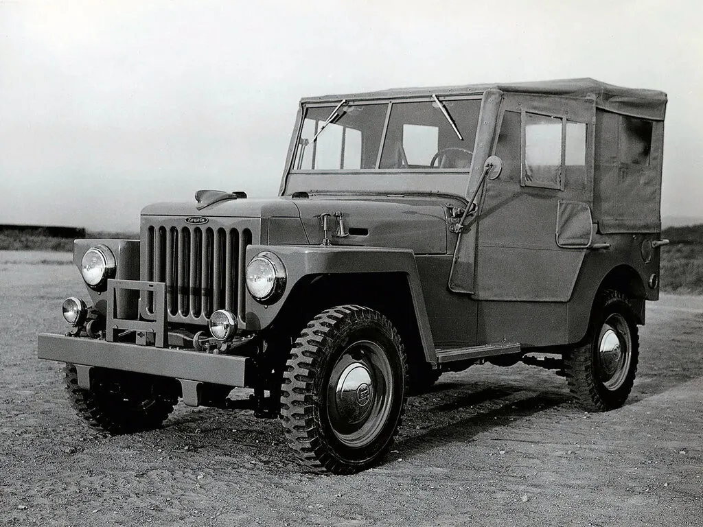 Toyota Land Cruiser 1954, открытый кузов, 1 поколение, BJ/FJ (06.1954 - 07.1955)