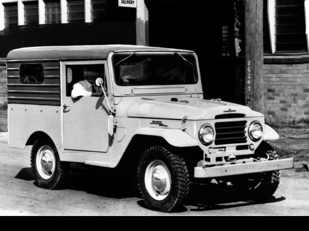 Toyota Land Cruiser 1955, джип/suv 3 дв., 2 поколение, 20 (08.1955 - 01.1960)