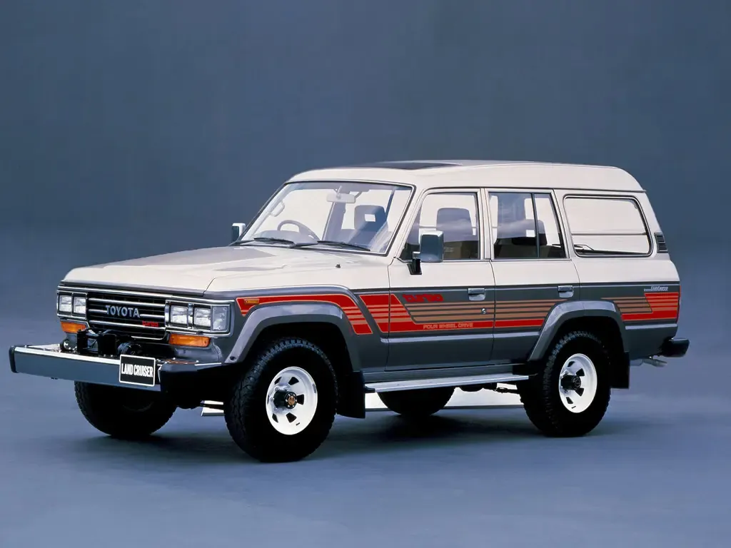 Toyota Land Cruiser 2-й рестайлинг 1987, джип/suv 5 дв., 7 поколение, 60 (08.1987 - 09.1989)