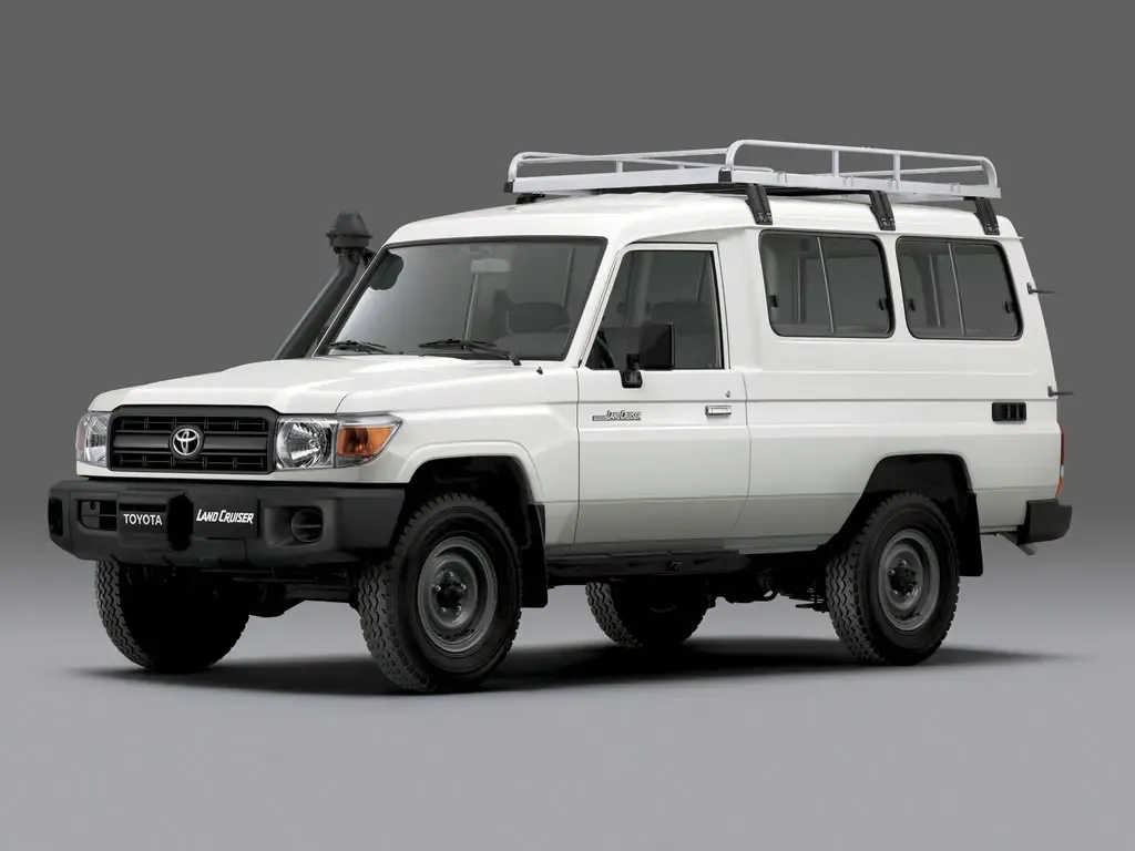 Toyota Land Cruiser 3-й рестайлинг 2007, джип/suv 3 дв., 8 поколение, J70 (01.2007 - 08.2023)