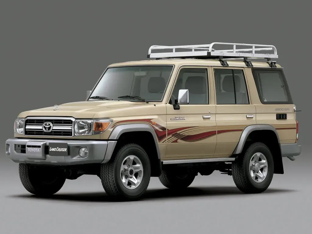 Toyota Land Cruiser 3-й рестайлинг 2007, джип/suv 5 дв., 8 поколение, J70 (01.2007 - 08.2023)