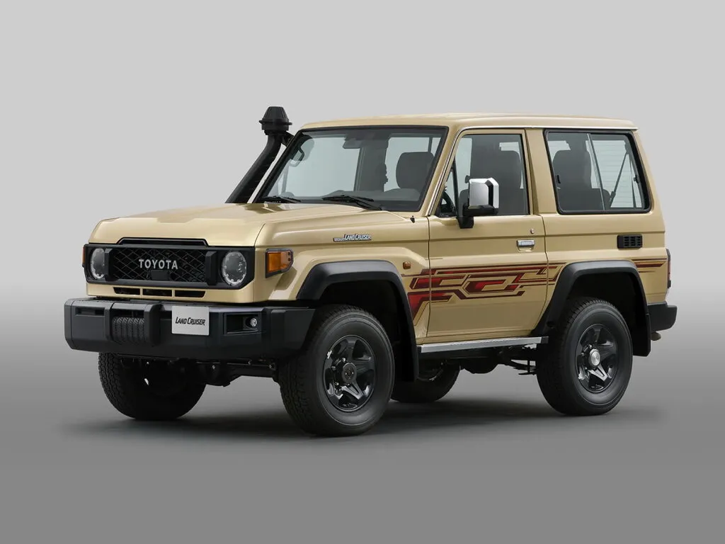 Toyota Land Cruiser 4-й рестайлинг 2023, джип/suv 3 дв., 8 поколение, J70 (08.2023 - н.в.)