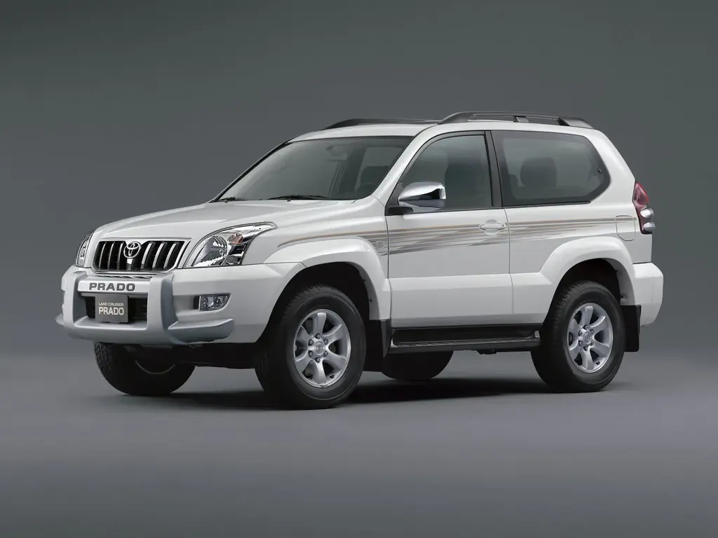 Toyota Land Cruiser Prado 2002, джип/suv 3 дв., 3 поколение, J120 (01.2002 - 10.2009)