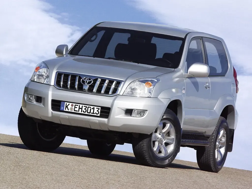 Toyota Land Cruiser Prado 2002, джип/suv 3 дв., 3 поколение, J120 (01.2002 - 12.2009)