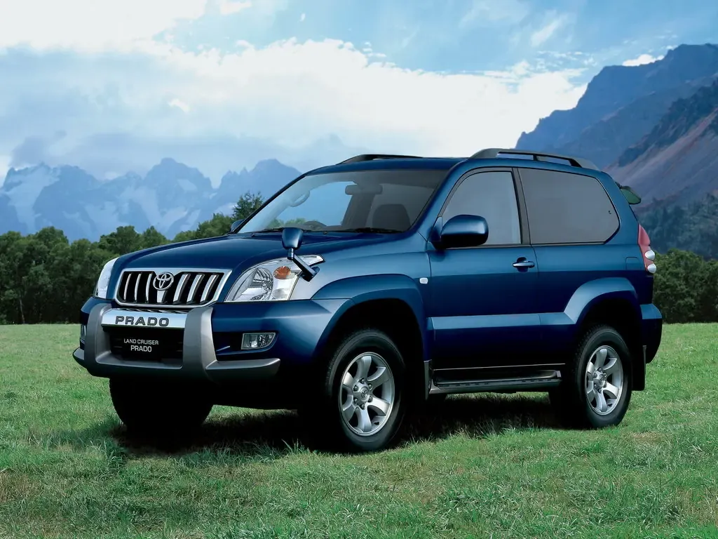 Toyota Land Cruiser Prado 2002, джип/suv 3 дв., 3 поколение, J120 (10.2002 - 08.2009)