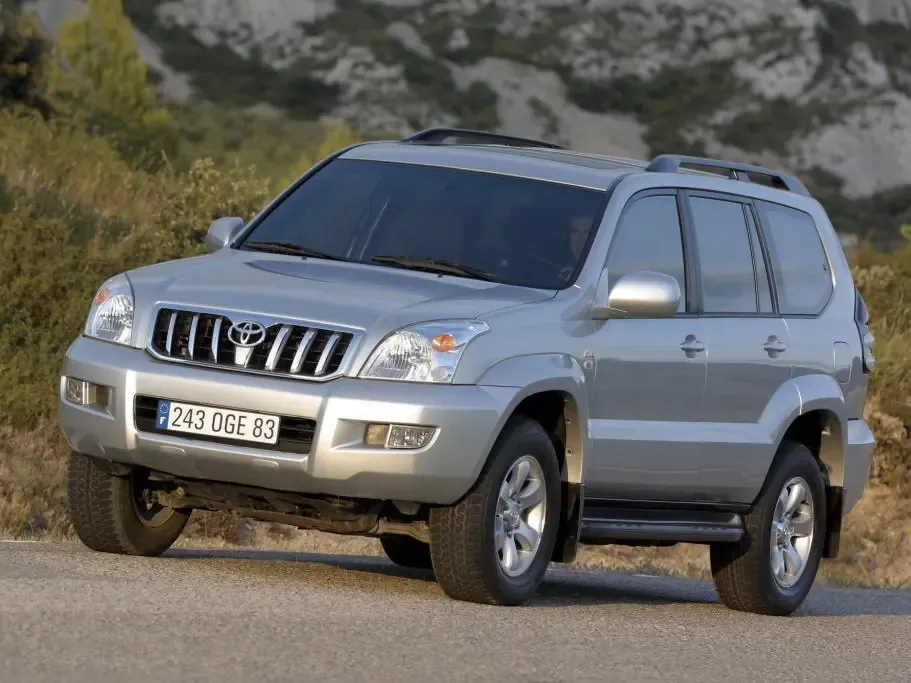 Toyota Land Cruiser Prado 2002, джип/suv 5 дв., 3 поколение, J120 (01.2002 - 12.2009)