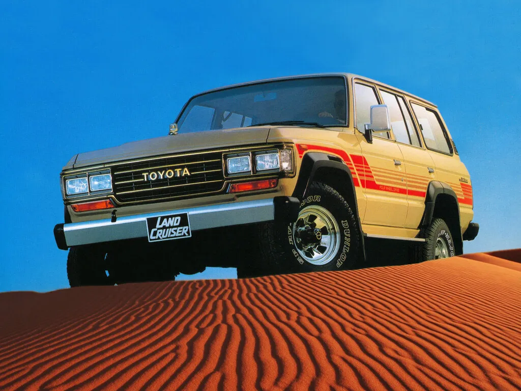 Toyota Land Cruiser рестайлинг 1987, джип/suv 5 дв., 7 поколение, J60 (08.1987 - 03.1992)