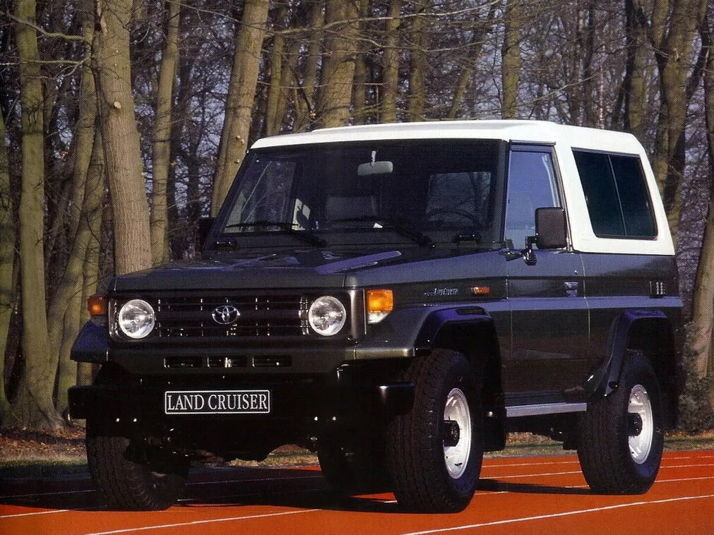Toyota Land Cruiser рестайлинг 1995, джип/suv 3 дв., 8 поколение, J70 (01.1995 - 08.1999)