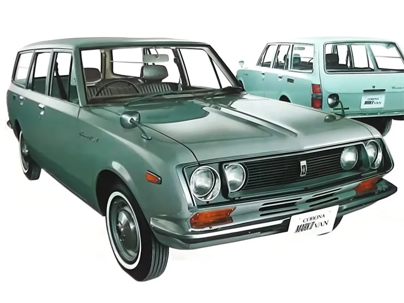 Toyota Mark II рестайлинг 1970, универсал, 1 поколение, T60 (02.1970 - 01.1971)