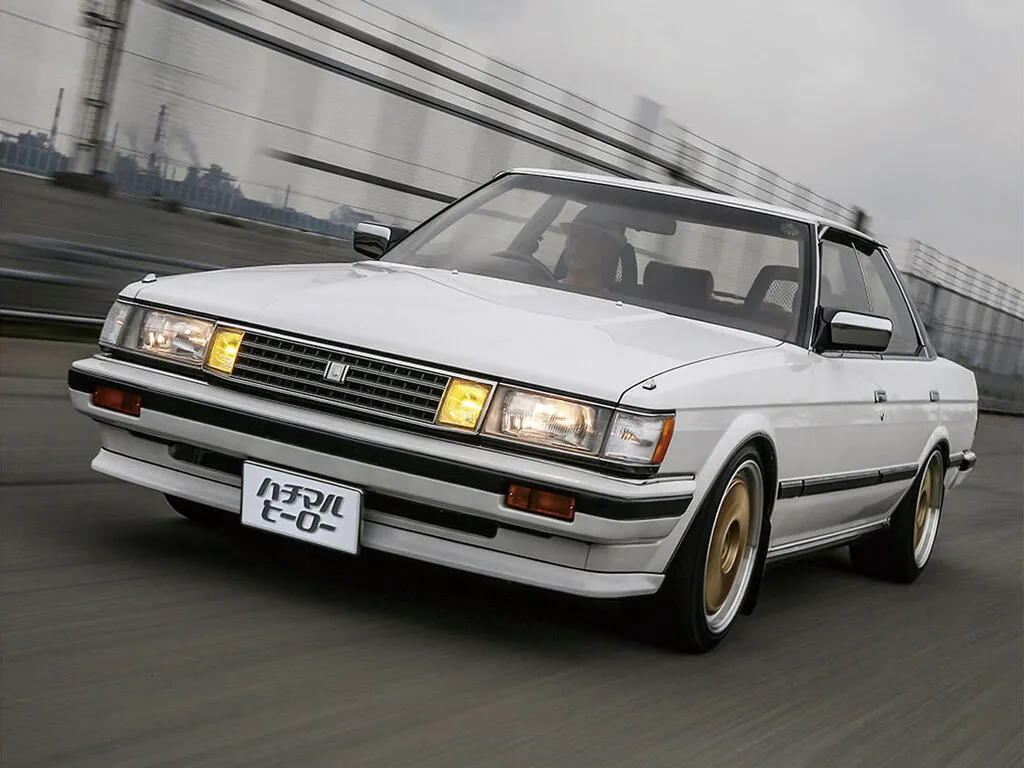 Toyota Mark II рестайлинг 1986, седан, 5 поколение, X70 (08.1986 - 07.1988)