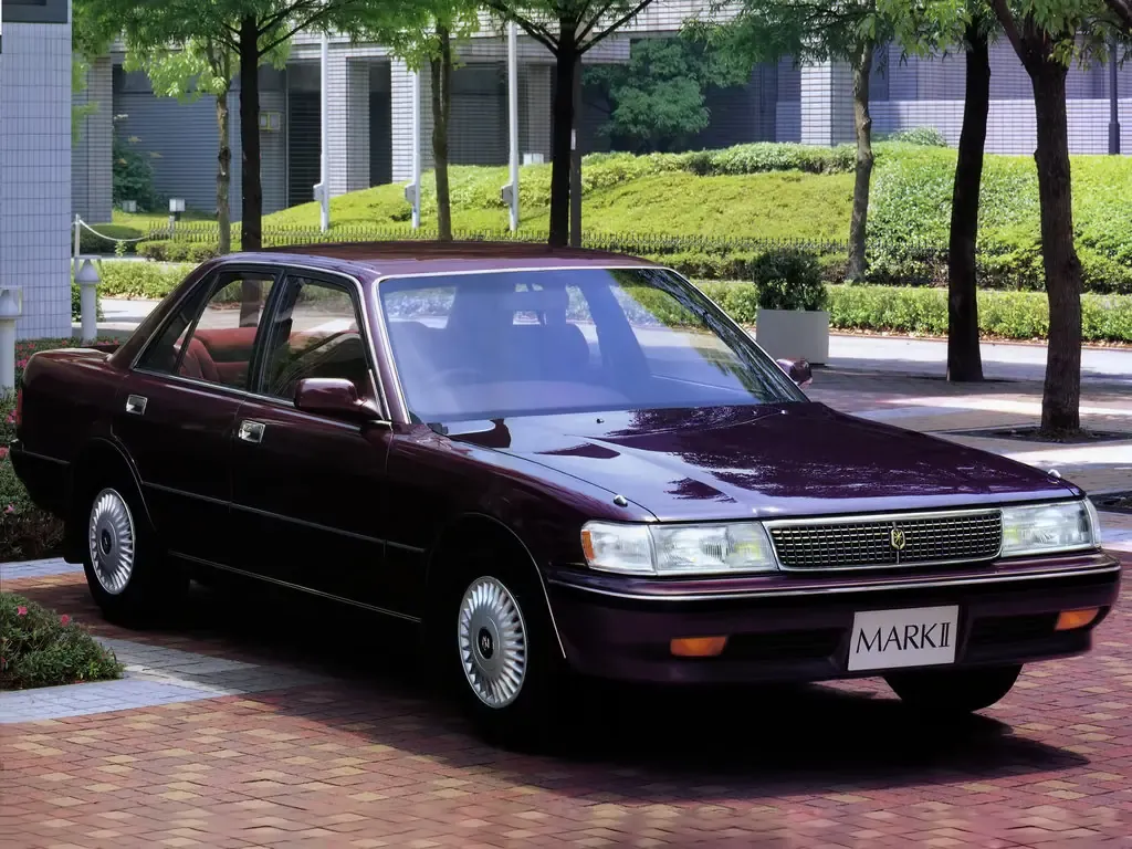 Toyota Mark II рестайлинг 1990, седан, 6 поколение, X80 (08.1990 - 08.1996)