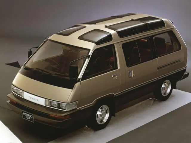 Toyota Master Ace Surf рестайлинг 1985, минивэн, 1 поколение, R20, R30 (08.1985 - 07.1988)