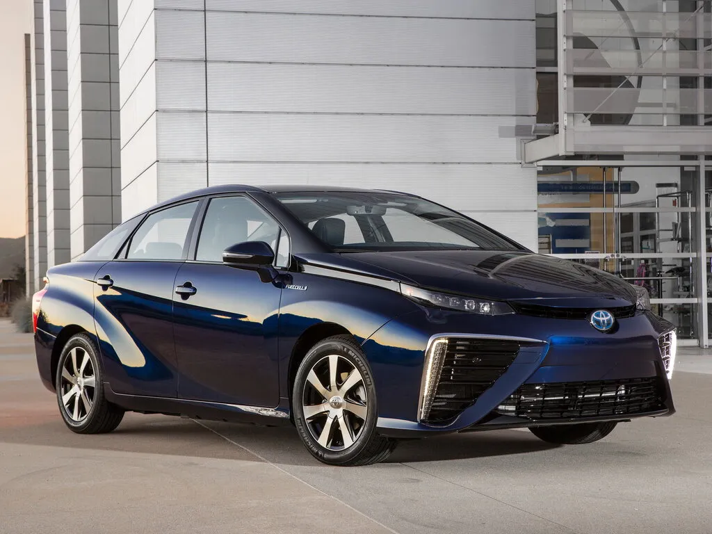 Toyota Mirai 2014, седан, 1 поколение, JPD10 (11.2014 - 11.2020)